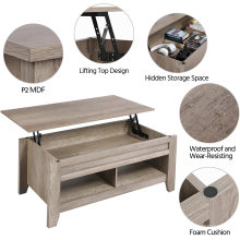 Lift Top Coffee Table with Hidden Storage Compartment